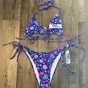 Bright Swimwear Bikini- Size medium brand new